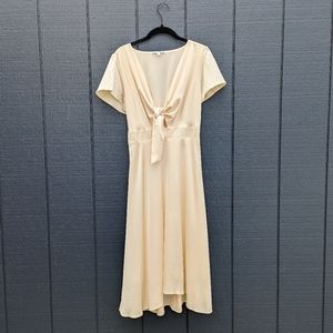 Baltic Born satin-esque midi dress NWOT
